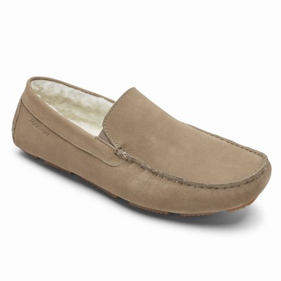 Rockport Rhyder Slipper Freizeitschuhe Herren Grau KLV-182405
